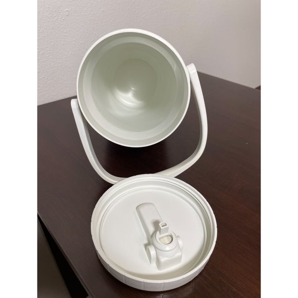 Vintage 1984 Coleman Water Jug Polylite Blue - 1/2 Gallon 5590 Jug Cooler Thermo - Picture 6 of 7